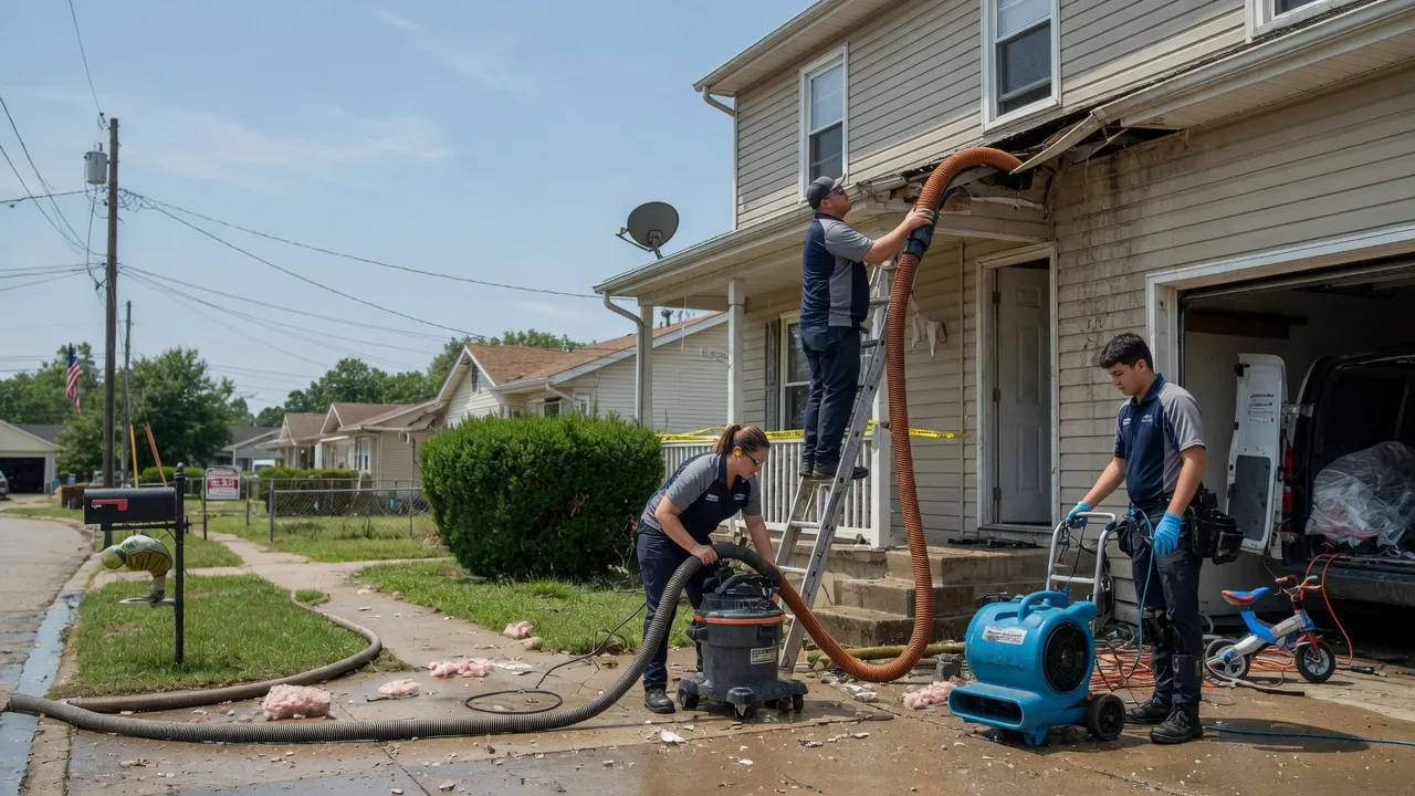 Water Damage Restoration in Fisher, LA near me